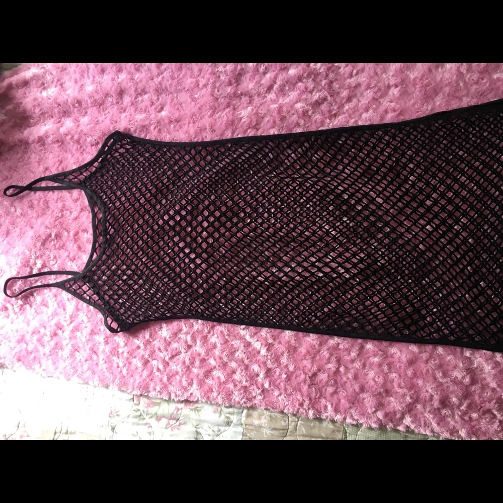 Fishnet dress